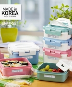 韓國三層提把便利午餐盒